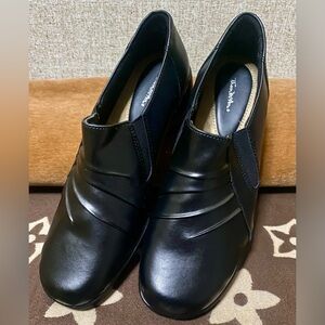 🌺 Thom McAn Diedre Loafer Slip On Women’s Shoes, Healed, Black, Sz 10🌺